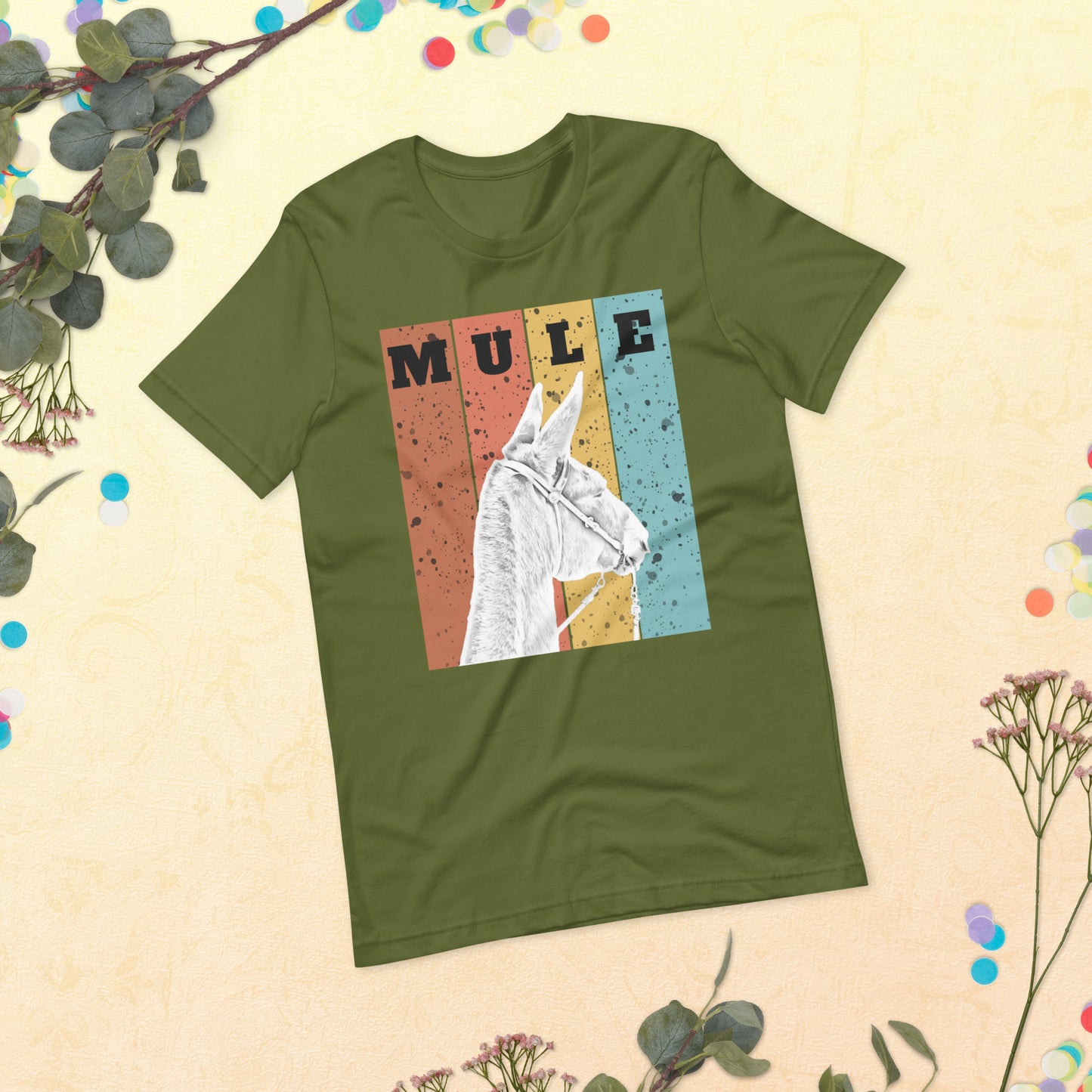 Mule Unisex t-shirt. Mule Rider. Mule Lover.