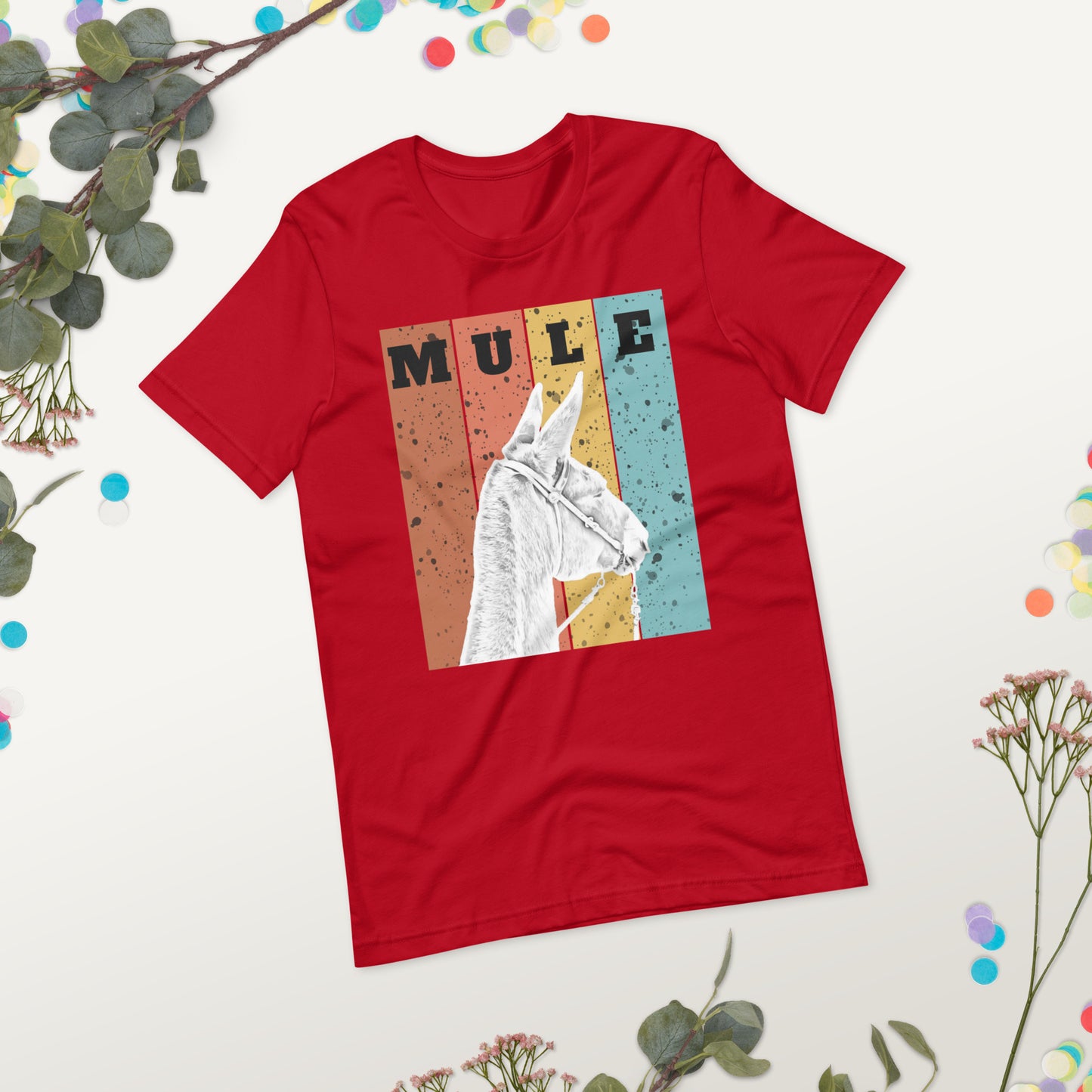 Mule Unisex t-shirt. Mule Rider. Mule Lover.