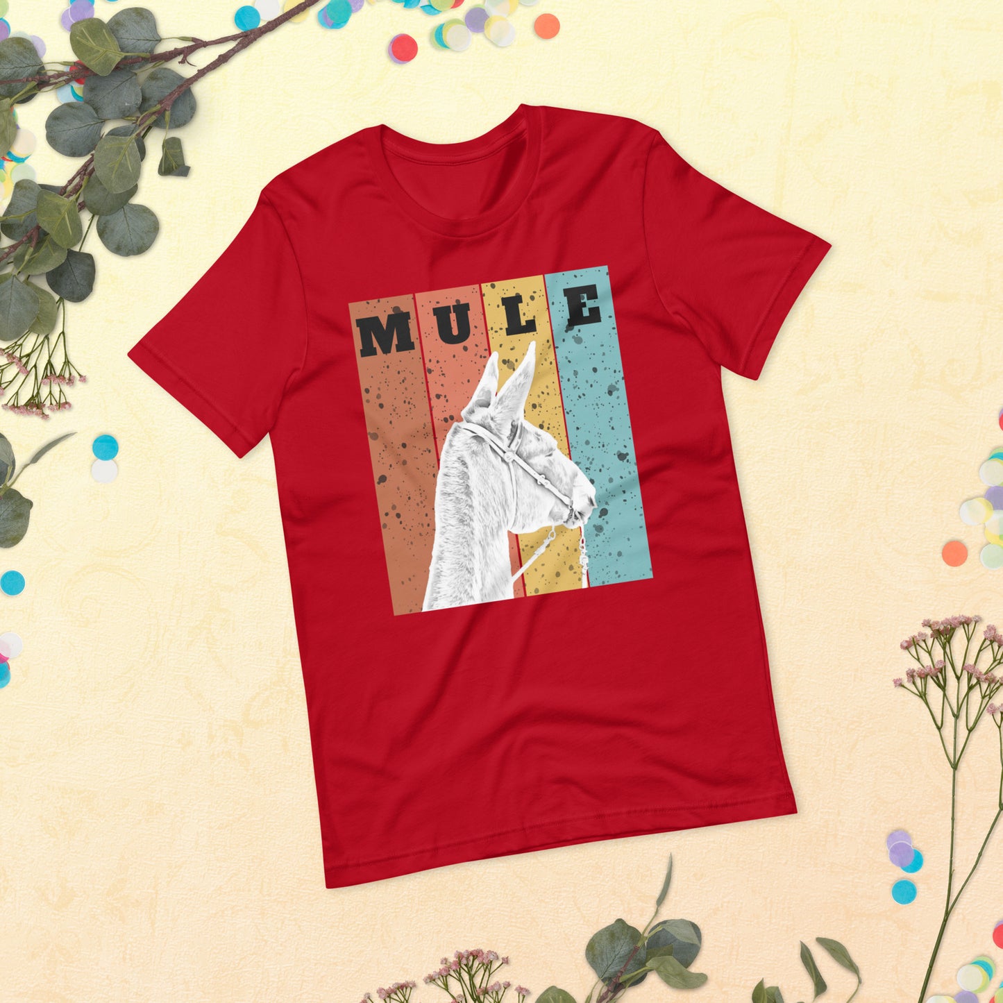 Mule Unisex t-shirt. Mule Rider. Mule Lover.