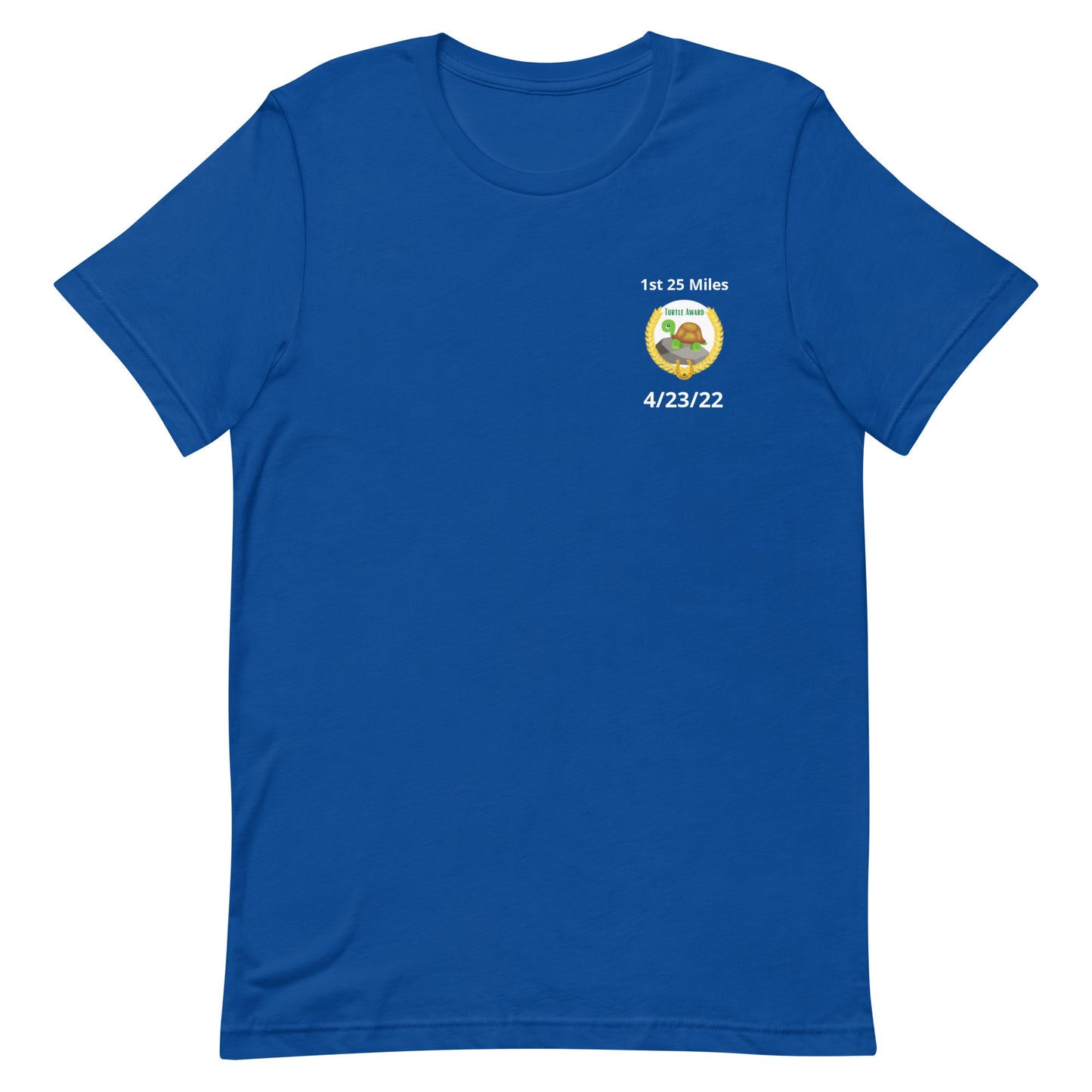 Custom 4/23/22 Turtle Award Unisex t-shirt